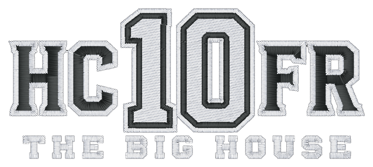 Station 10 embroidery artwork