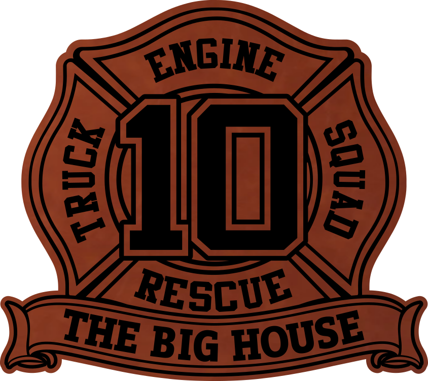 Station 10 Saddle Tan leather patch