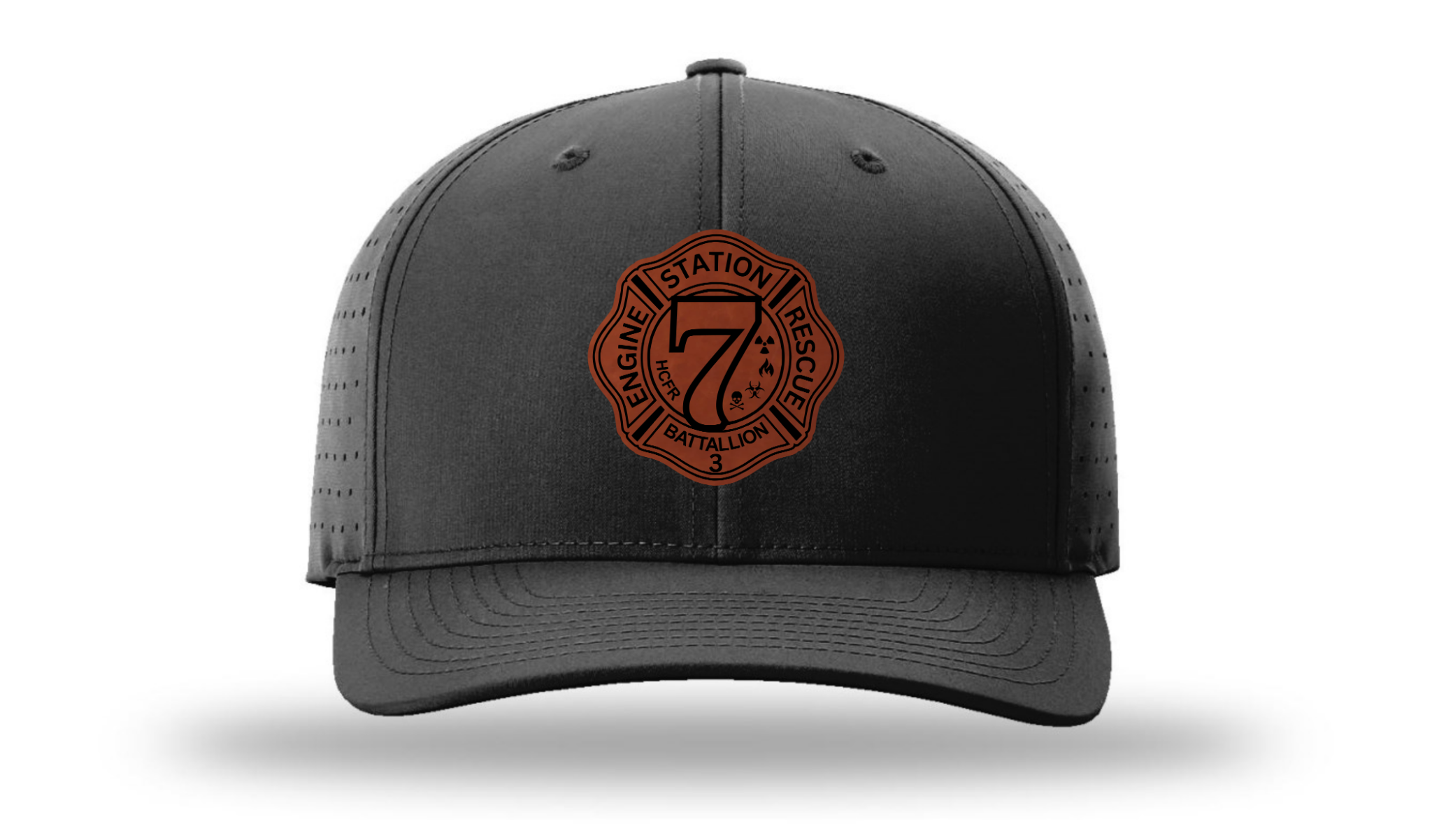 Hernando Station 7 Richardson 632 with saddle tan leather patch